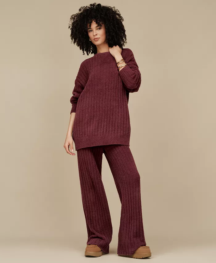 UGG Women's Riz Ribbed Long-Sleeve Knit Sleep Top - thumbnail 6