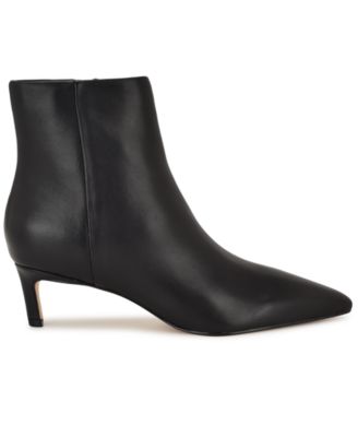 Women's Brite Kitten Heel Dress Booties