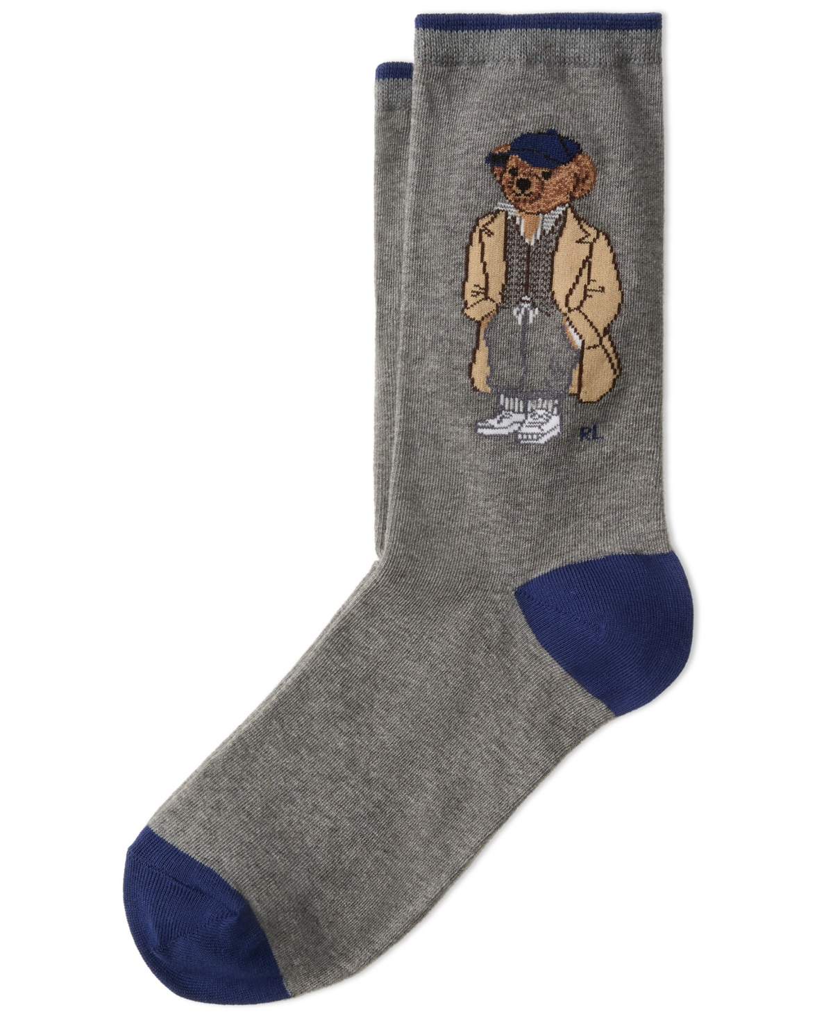 Polo Ralph Lauren Women's Fall Bear Crew Socks In Multi