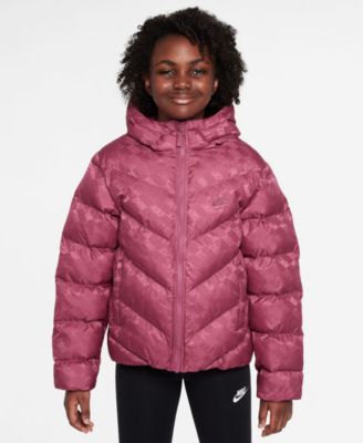 Big Boys and Girls Sportswear All Day Play Loose-Fit Puffer Jacket