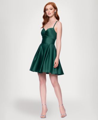 Blondie Nites - Women's Lamour Lace-Up Mini Dress