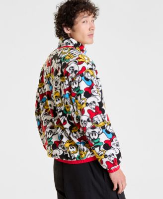 Unisex Mickey Mouse & Friends Full-Zip Fleece Jacket, Macy's Exclusive