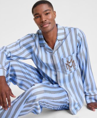 Men's Mickey Mouse Satin Pajamas Sleep Set, Macy's Exclusive