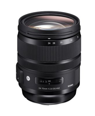 24-70mm f/2.8 DG OS HSM IF ART Lens for Canon EF, Bundle with Tiffen UV and CPL Filters