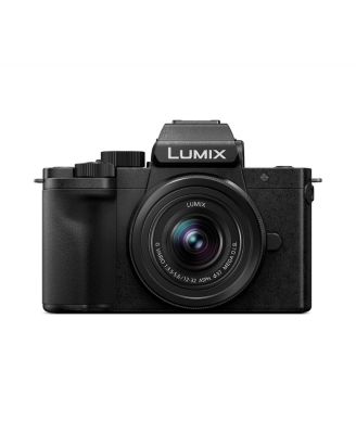 LUMIX DC-G100D Mirrorless Camera with G Vario 12-32mm f/3.5-5.6 ASPH OIS Lens, Bundle with Battery, 64GB Memory Card and Tripod