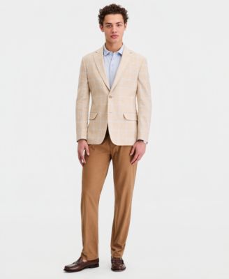 Men's Modern-Fit Plaid Sport Coat 