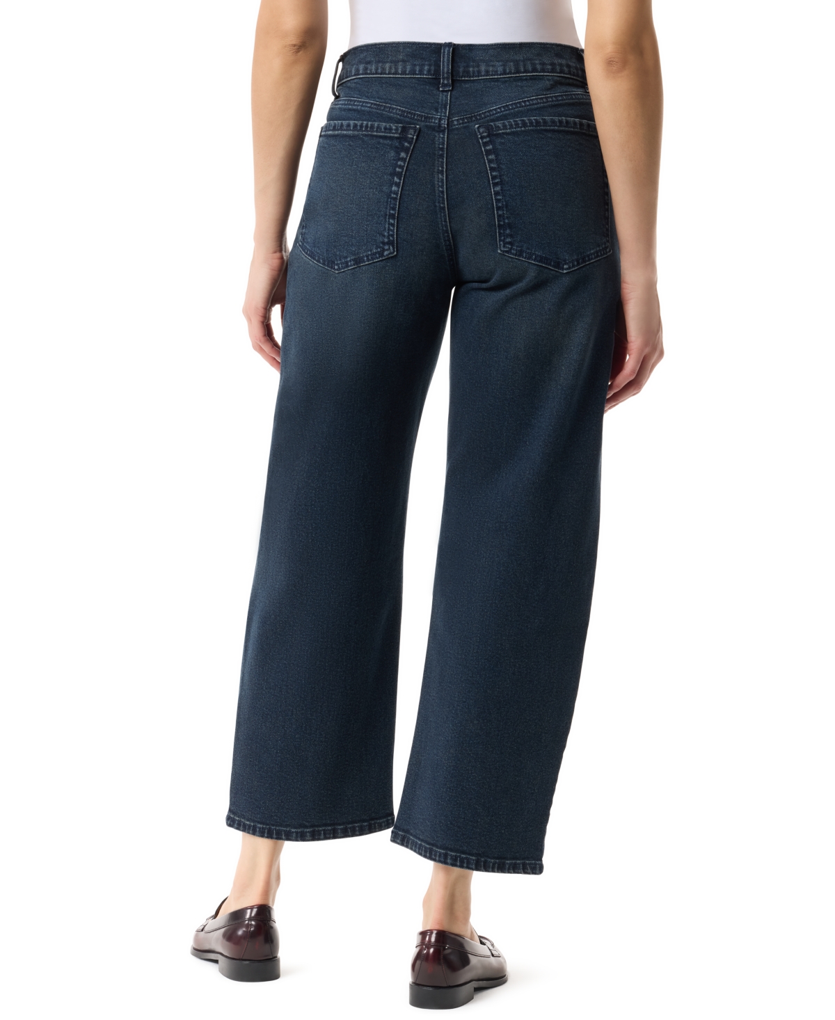 Gloria Vanderbilt Women's Barrel High-rise Jeans In Blue