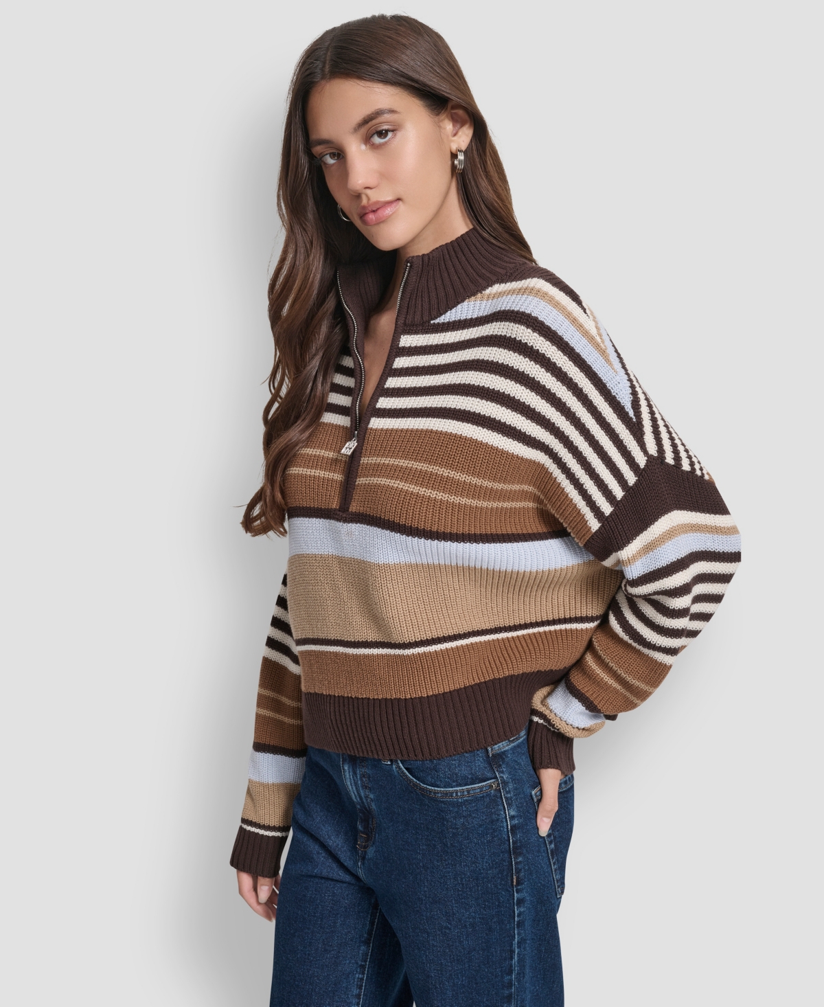 Dkny Jeans Women's Striped Sweater