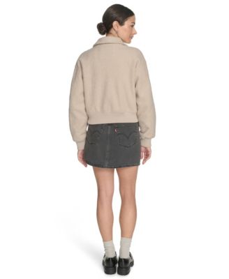 Women's Laydown Collar Bomber Jacket