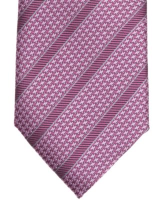 Men's Ember Stripe Pattern Tie, Macy's Exclusive
