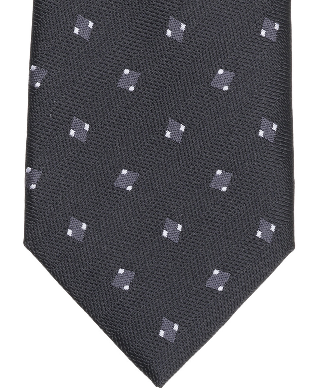 Alfani Men's Arctic Neat Printed Slim Tie, Macy's Exclusive
