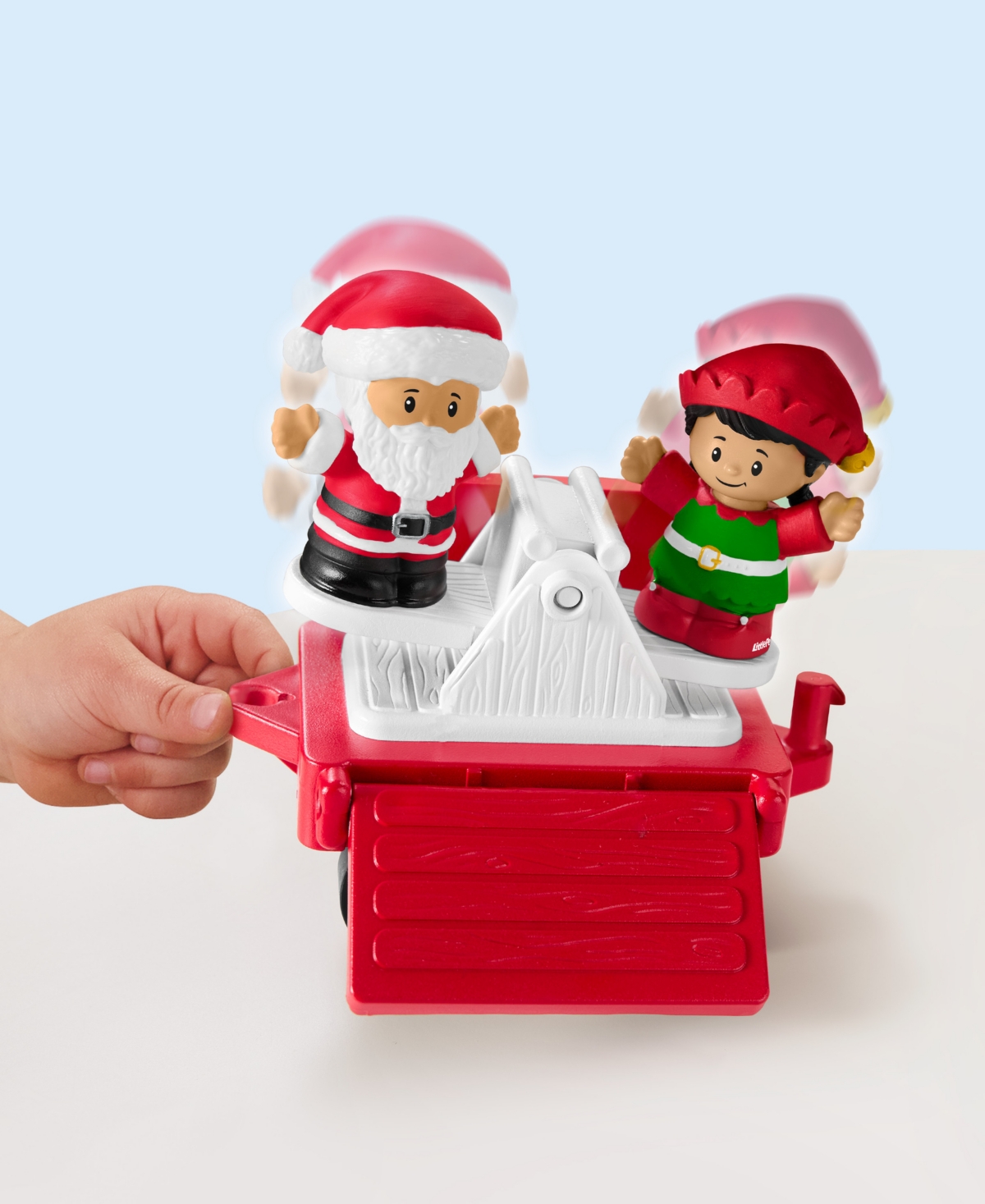 Little People Musical Christmas Train Toy In Multi