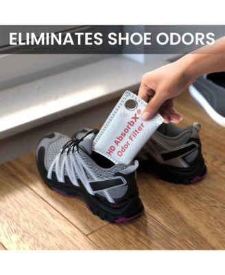 High-Density AbsorbX Odor Filters Household Deodorizer for Closets, Shoes, Refrigerators, and More (3-Pack)