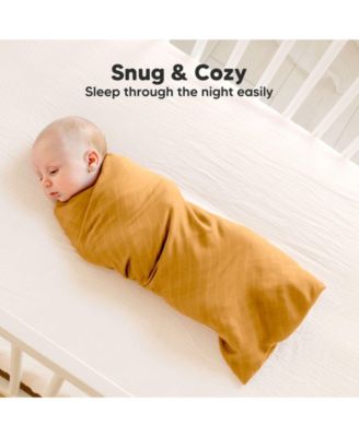 4pk Muslin Swaddle Blankets for Baby Boys, Girls - Baby Blankets, Swaddles for Newborns