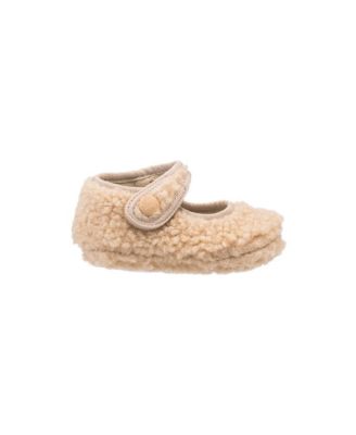 Infant Girls Shearling Baby Mary Jane