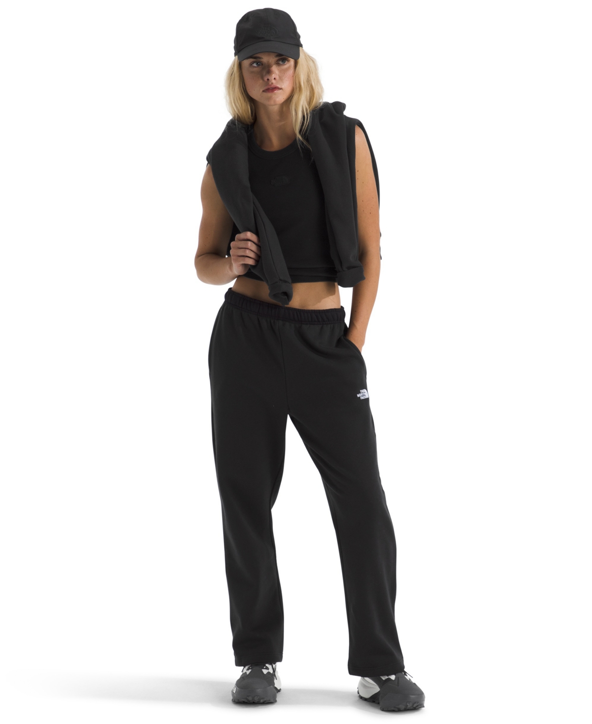 The North Face Women's Evolution Simple Dome Straight Leg Pants In Black