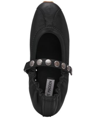 Anaya-St Studded Mary-Jane Ballet Flats