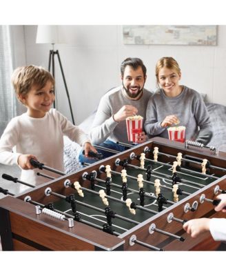 54'' Foosball Soccer Table Competition Sized Football Arcade Indoor Game Room