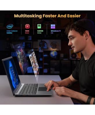 Laptop, 12GB RAM 640GB ROM, Office 365-1 Year 5305U Processor, 15.6 Inch Computer, FHD IPS Screen, 38Wh Battery, 2 Stereo Speakers, USB3.0  2, HDMI