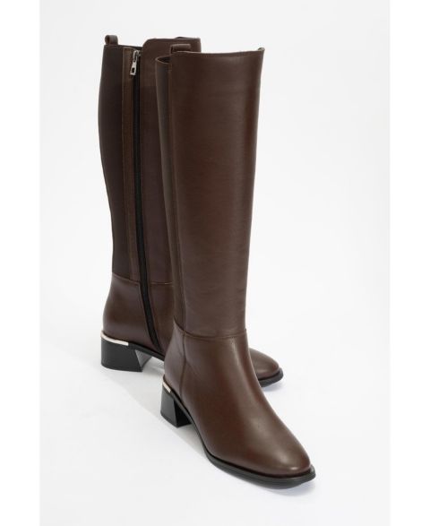 Женские Forever & Always Shoes Women's Rochos Leather Boot