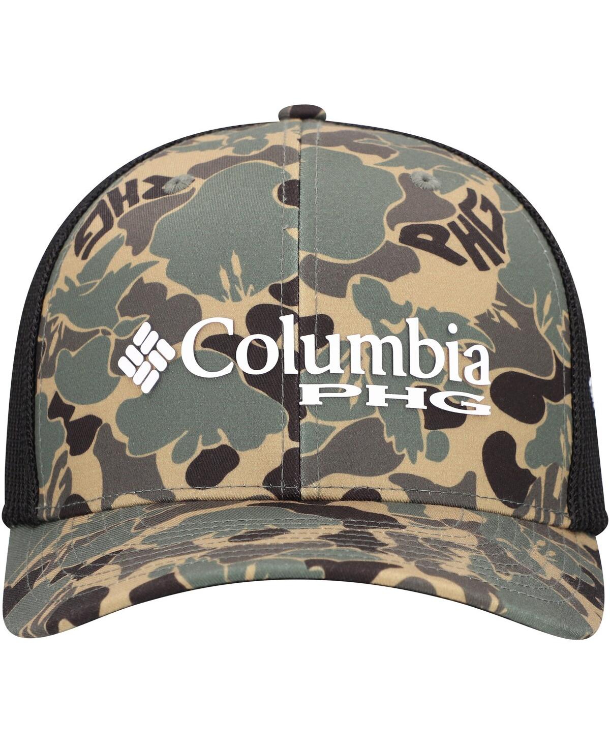 Columbia Men's Camo Dallas Cowboys Phg Mesh Flex Hat In Multi