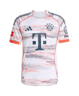 Men's White Bayern Munich 2025/26 Away Authentic Jersey