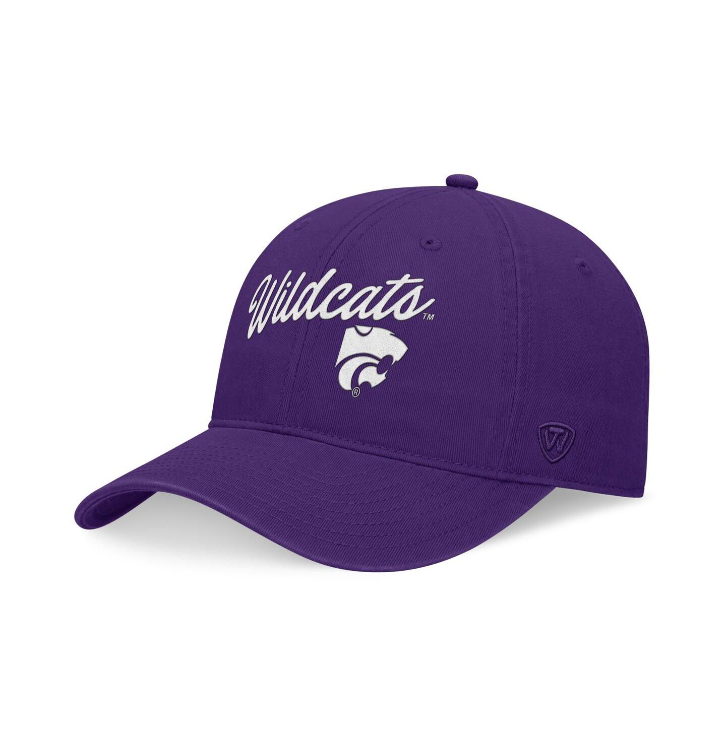 Мужская кепка Top of the World Purple Kansas State Wildcats Heritage CeeCee Adjustable Hat — фото 1