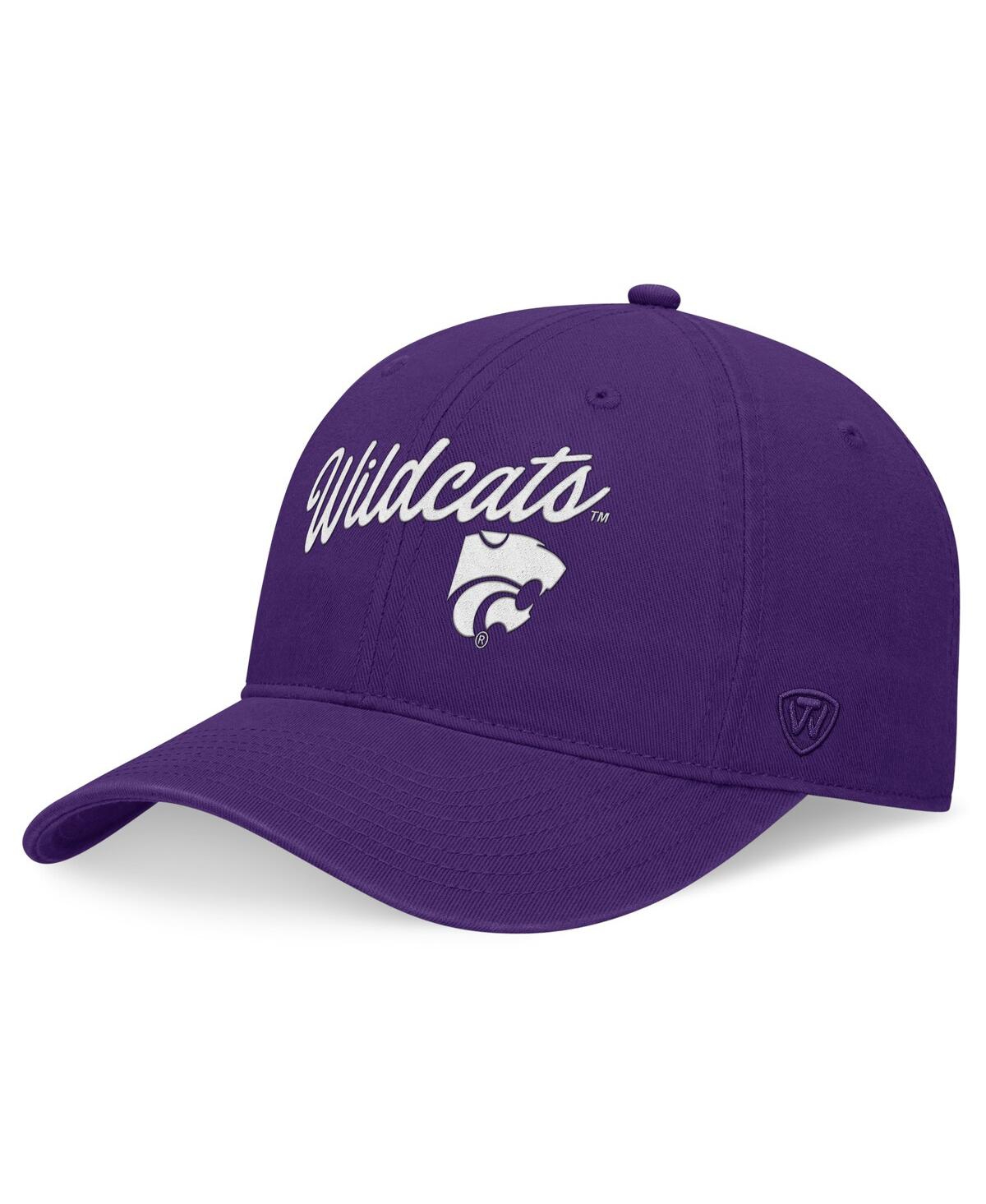 Top Of The World Men's Purple Kansas State Wildcats Heritage Ceecee Adjustable Hat In Purple