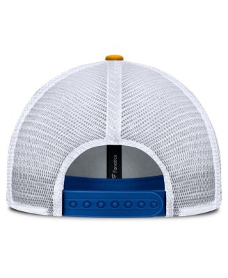 Men's Royal Buffalo Sabres Fundamental One-Time Trucker Adjustable Hat