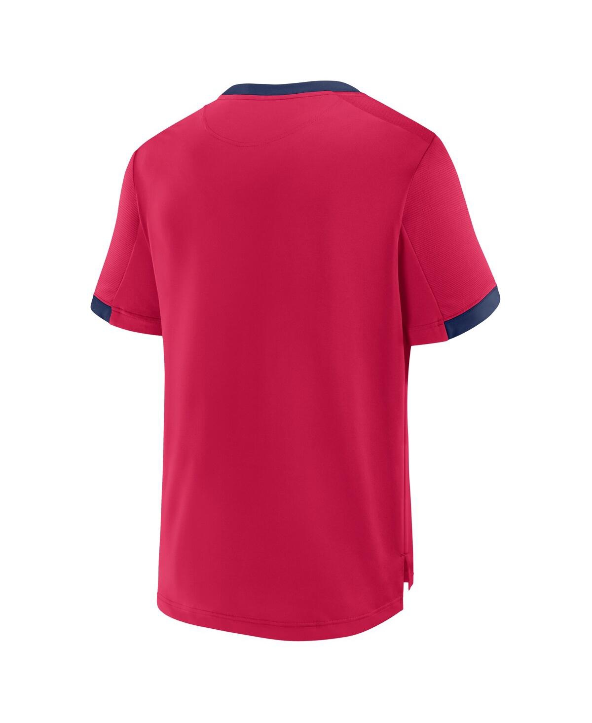 Fanatics Men's Red St. Louis City Sc Stoppage Time Striker T-shirt In Red