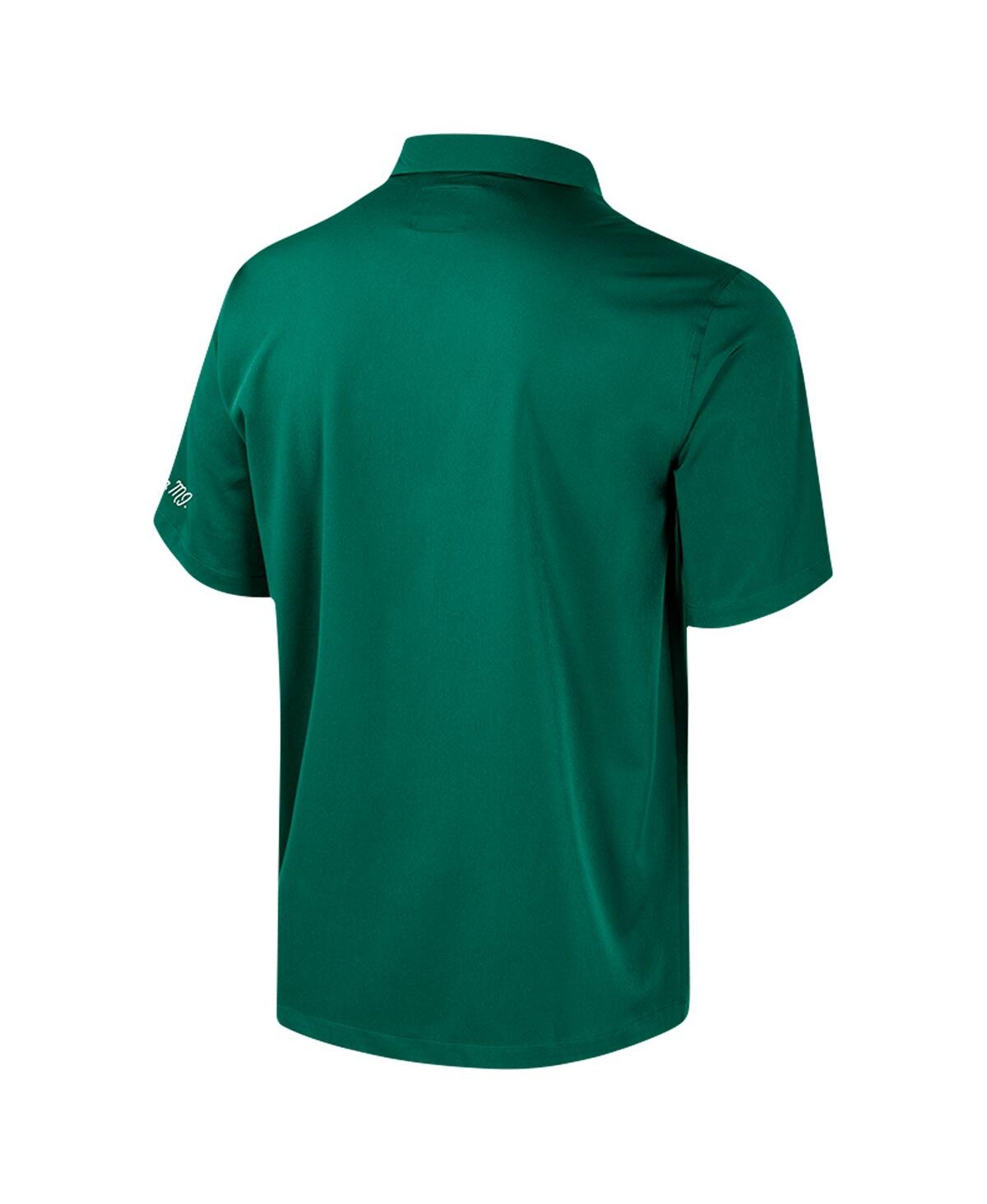 Colosseum Men's Green Michigan State Spartans Strike Bowling Button-up Shirt In Green