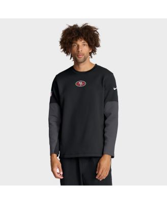 Nike - Men's Black San Francisco 49ers Sideline Scripted to Win Performance Long Sleeve T-Shirt