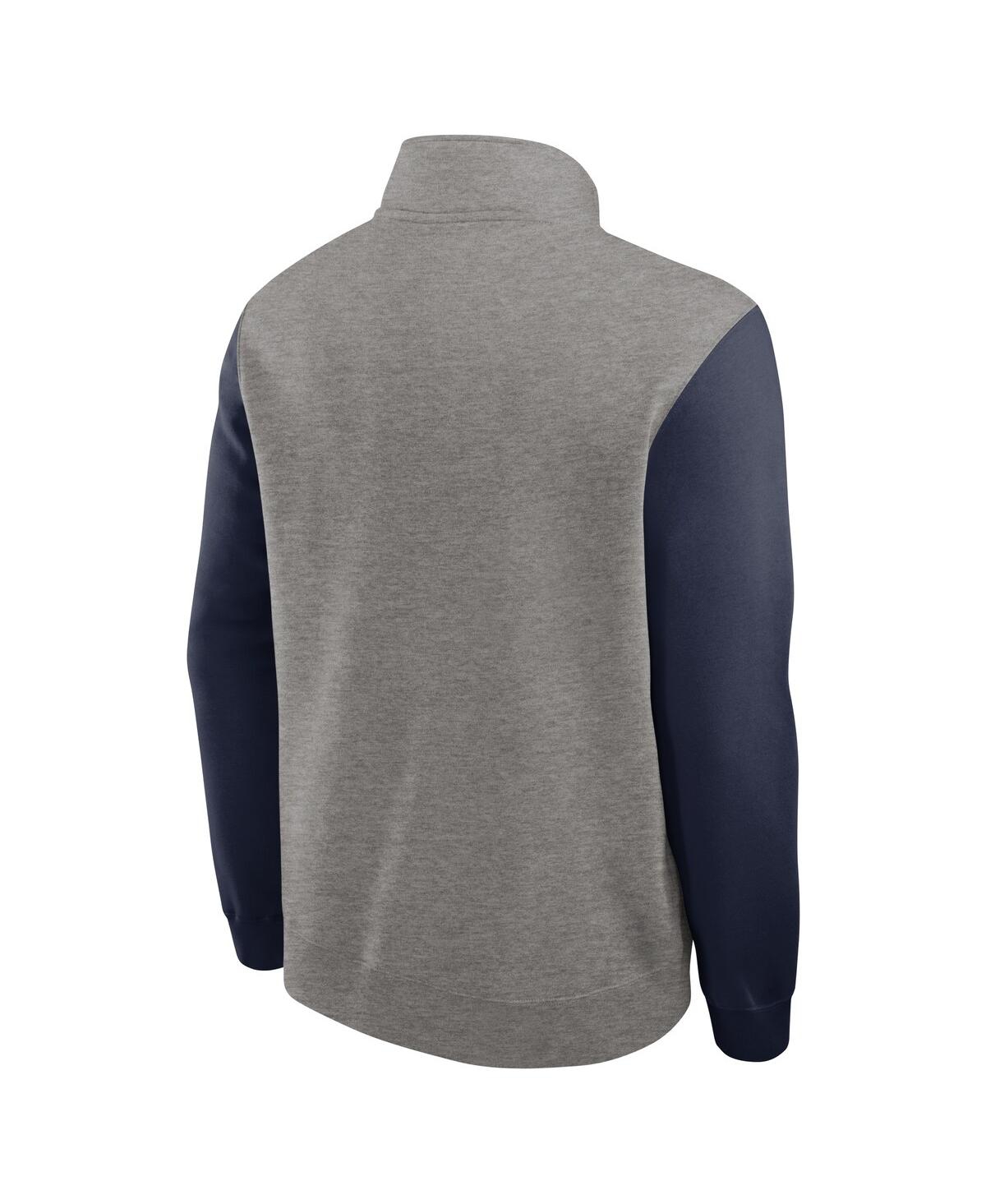 Nike Penn State Club  Men's College 1/2-zip Crew In Gray