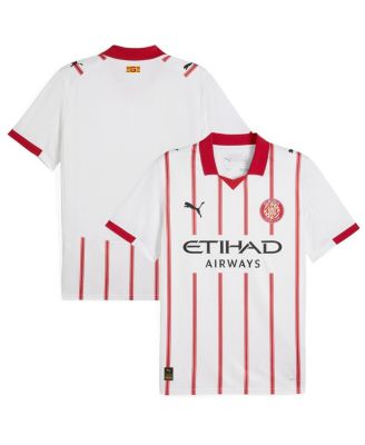 Puma - Men's White Girona FC 2025/26 Replica Home Jersey