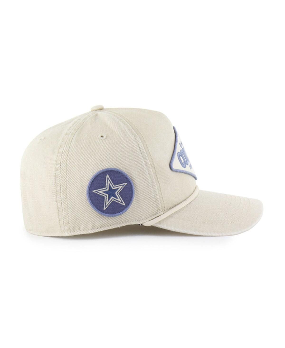 47 Brand Men's Khaki Dallas Cowboys Cairn Hitch Adjustable Hat In Neutral