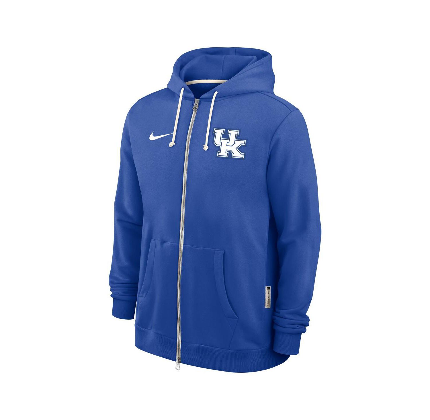 Men's Royal Kentucky Wildcats 2025 Sideline Standard Issue Dri-FIT Full-Zip Hoodie