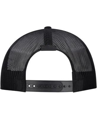 Men's and Women's White/Black Rick and Morty Graphic Foam Trucker Adjustable Hat