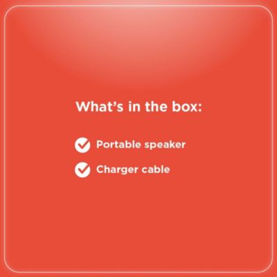 Portable Bluetooth Speaker 14W IPX6 in Rugged Style with RGB Lights FM Radio and TWS for Pairing Blue