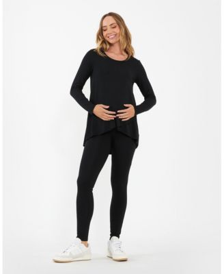 Maternity Raw Edge Nursing Top