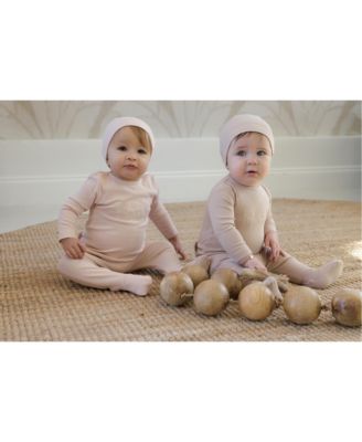 Boys Print Embroidered Footie