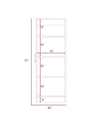 Belleria Pantry White MDF