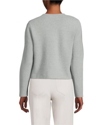 Women's Fine Gauge Cotton Milano Blazer Sweater