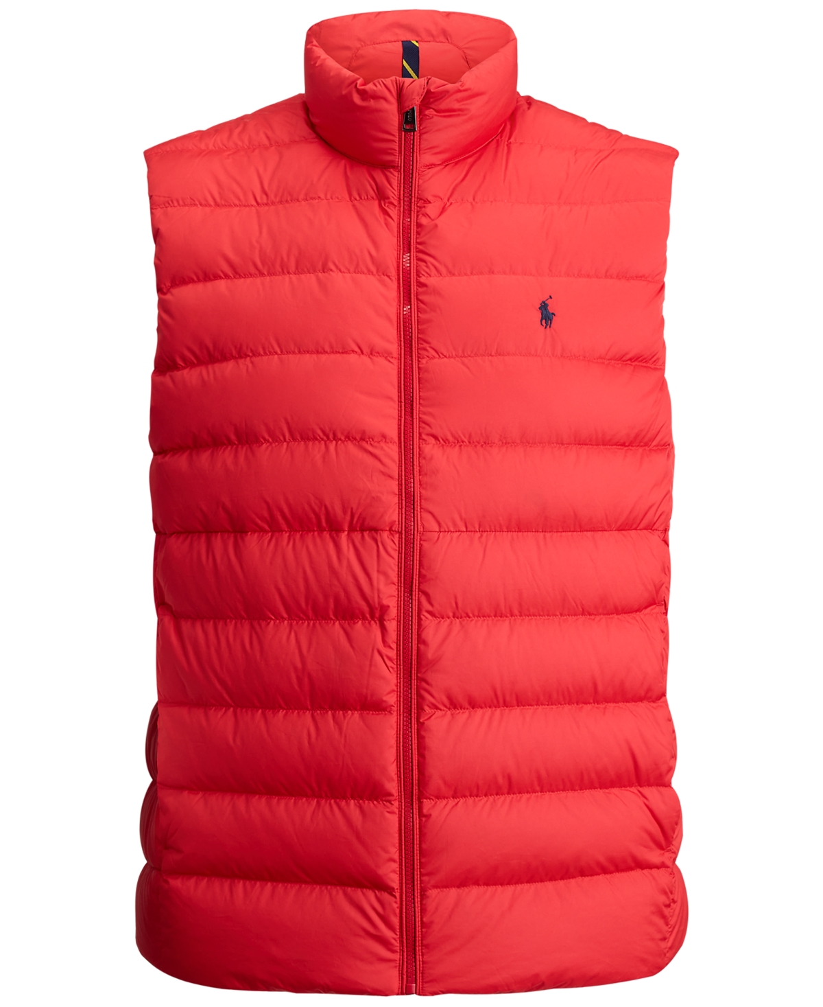 Polo Ralph Lauren Men's Big & Tall Quilted Vest Jacket In Red
