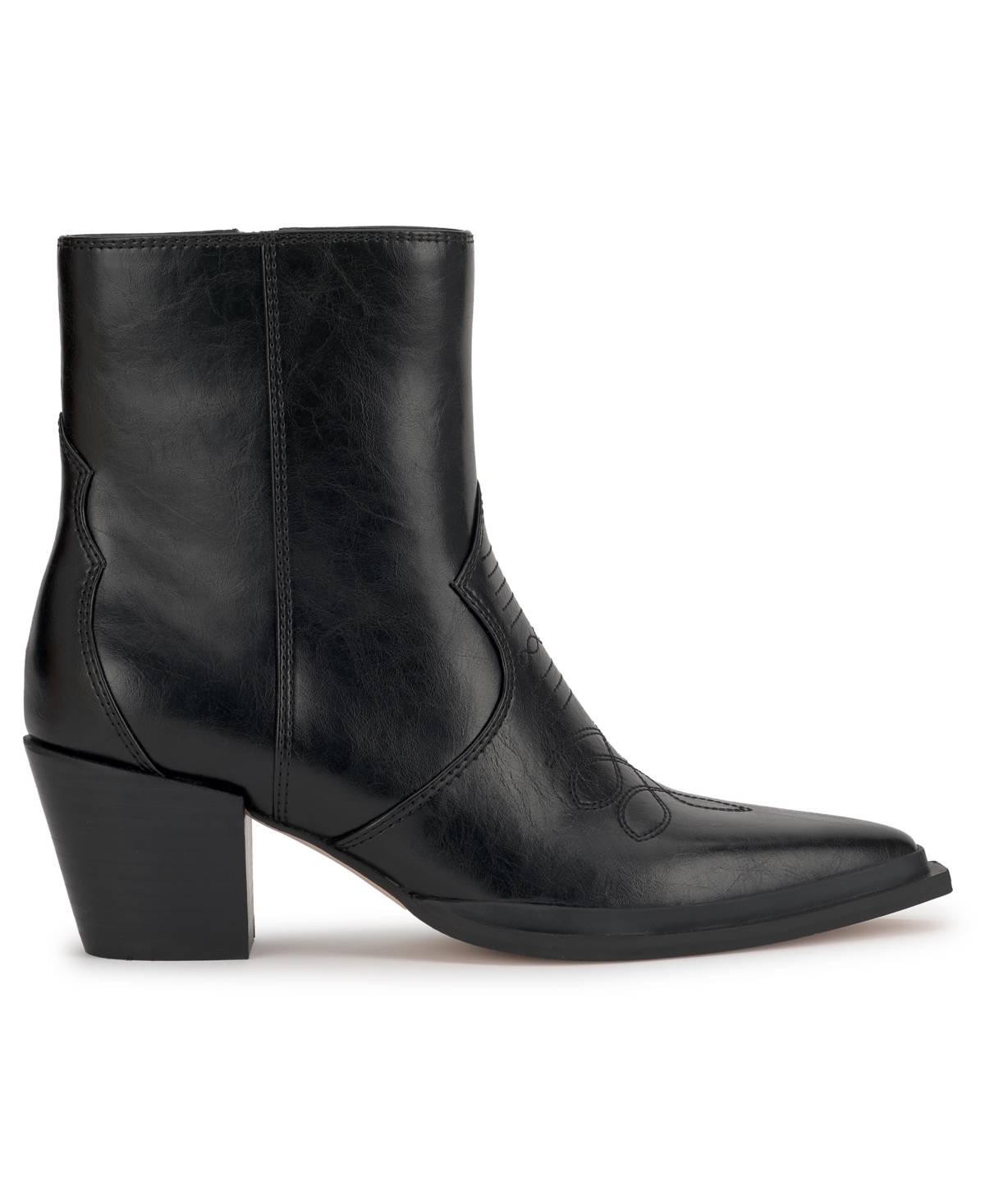 Jessica Simpson Helvona Pointed Toe Bootie In Black