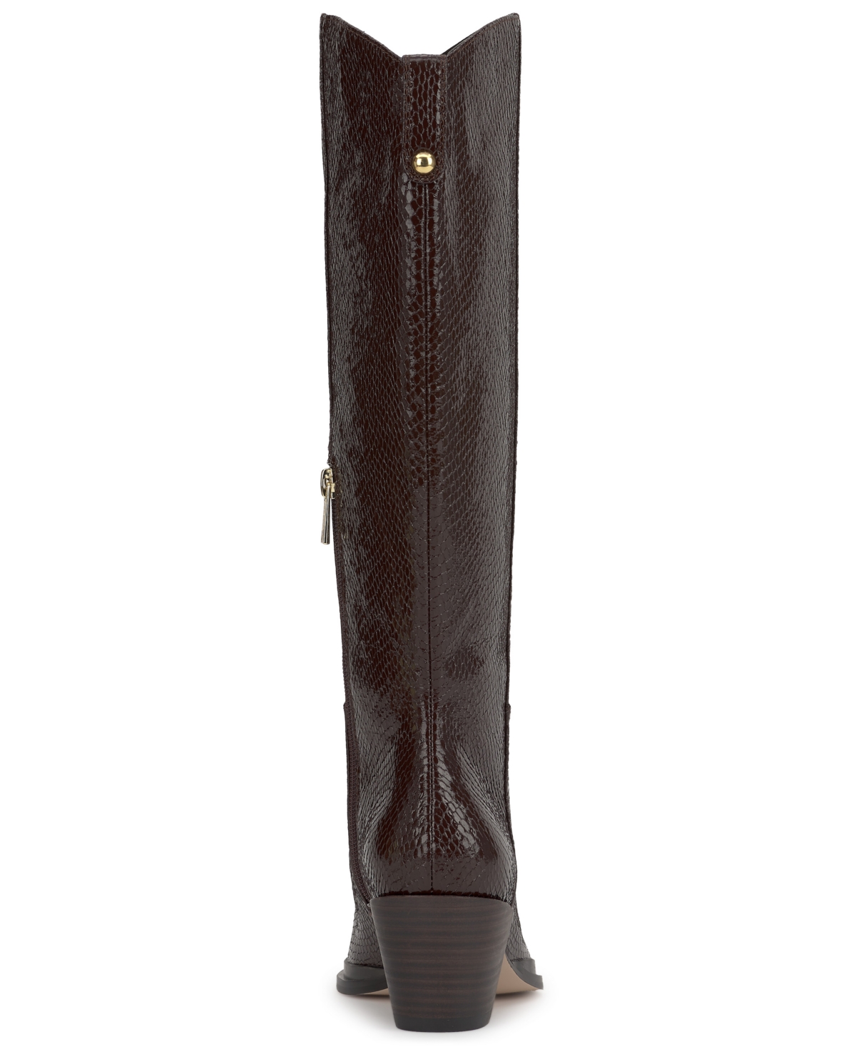 Jessica Simpson Hemmia Pointed Toe Knee High Boot In Brown
