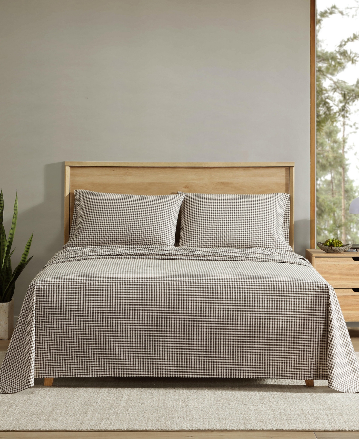 Eddie Bauer Printed 100% Cotton Percale 4-pc. Sheet Set, Full In Multi