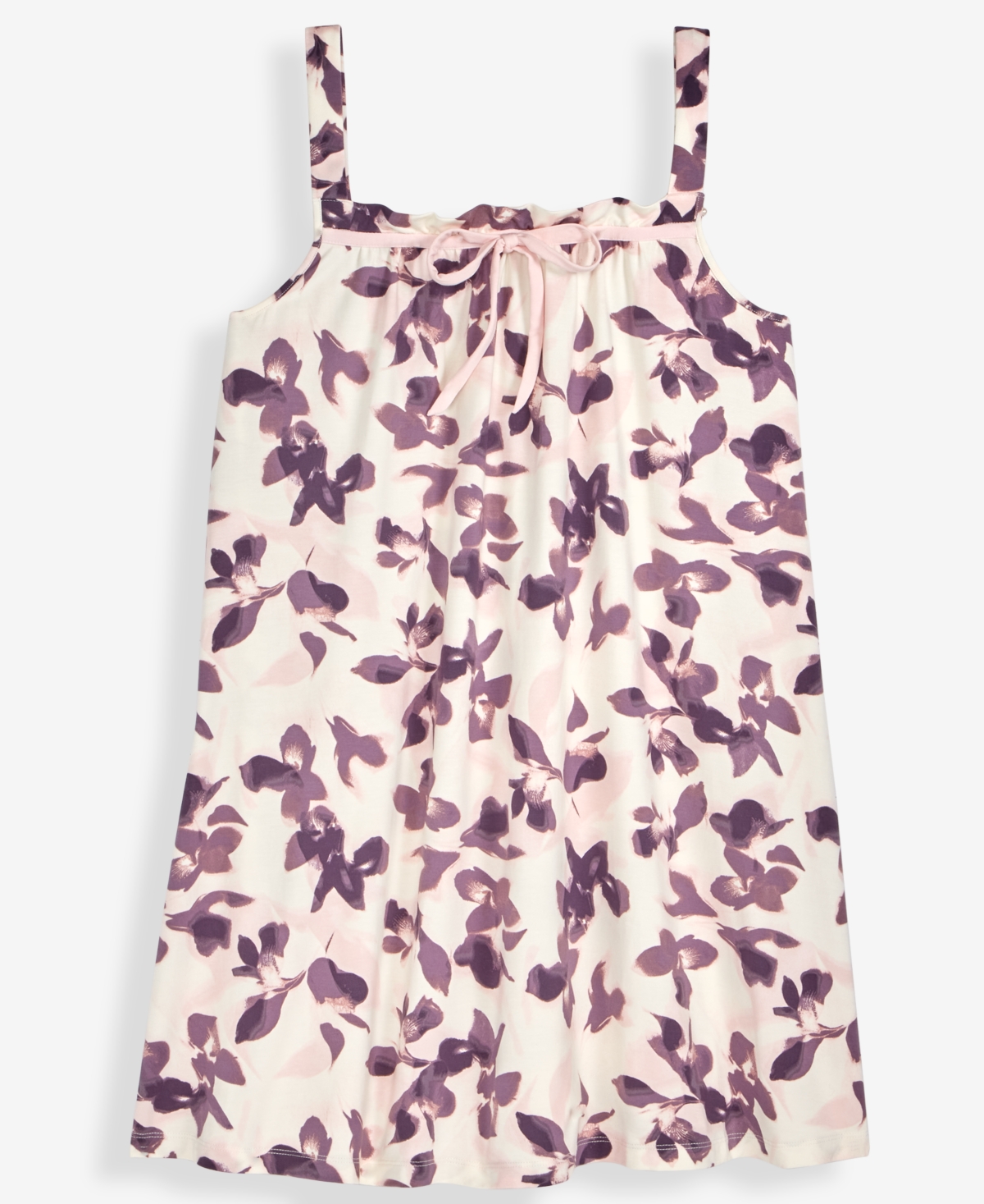 State Of Day Women's Fluid Printed Sleep Chemise, Macy's Exclusive In Multi