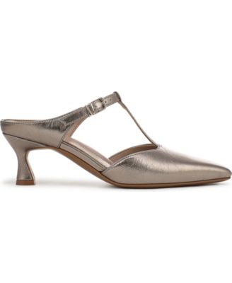 Women's Gem Mary Jane T-Strap Mule Pumps