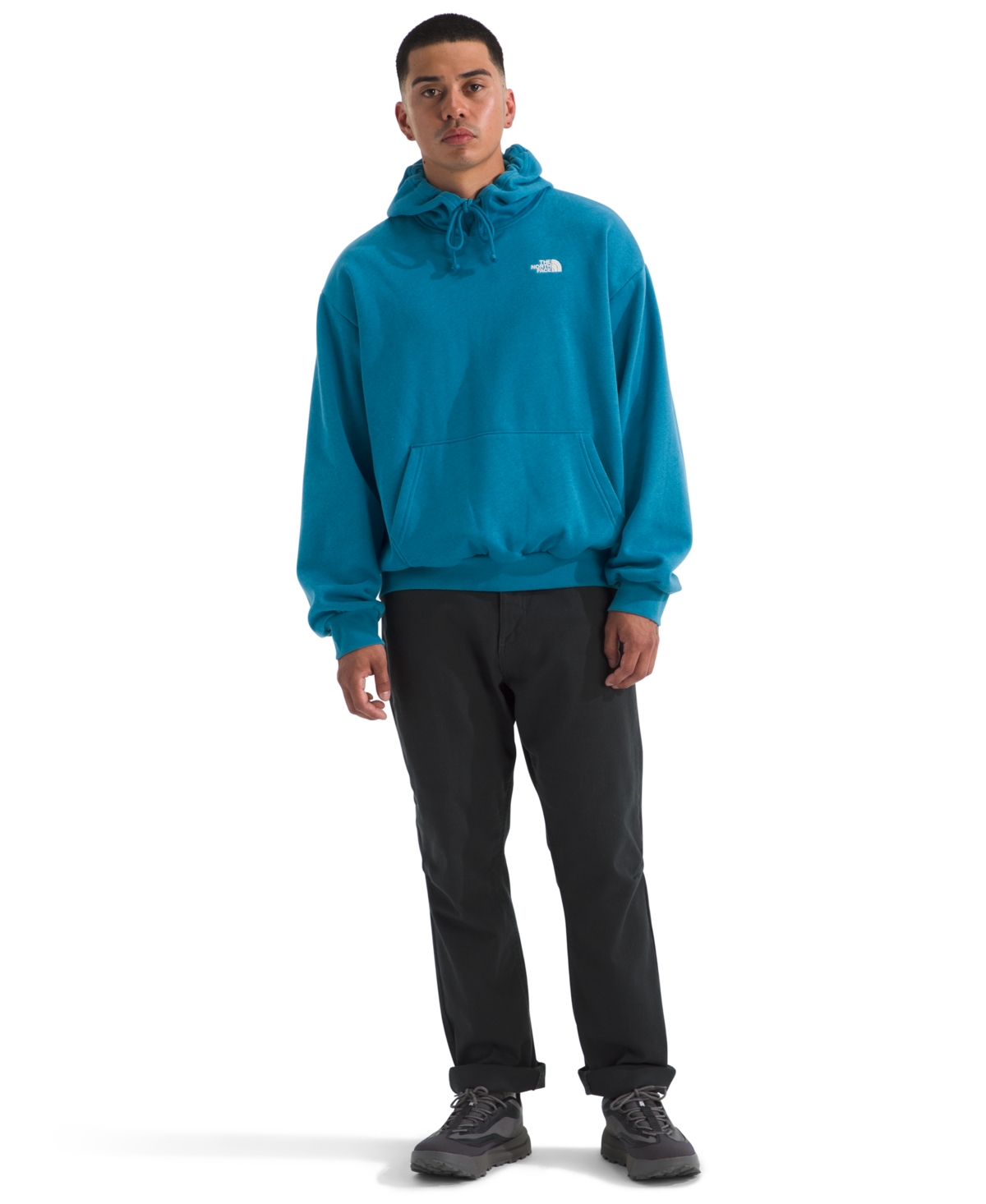The North Face Men's Evolution Simple Dome Oversized Hoodie In Blue