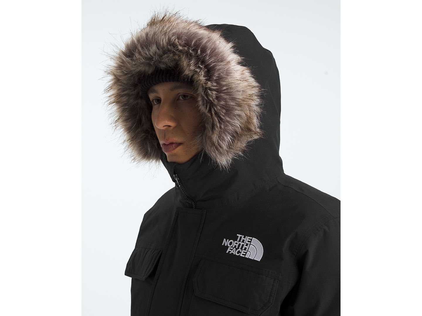 Мужская куртка The North Face McMurdo Bomber, цвет: Чёрный — фото 7